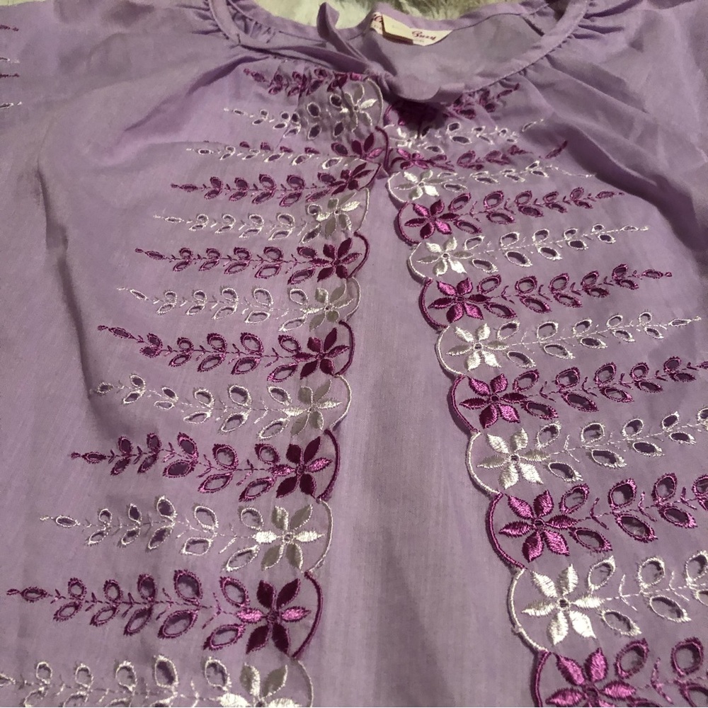 Vintage “Slumber Suzy” house coat/ night dress cover size Small